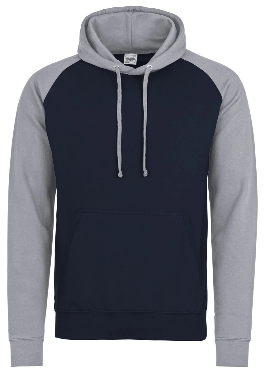 Just Hoods Baseball Hoodie
