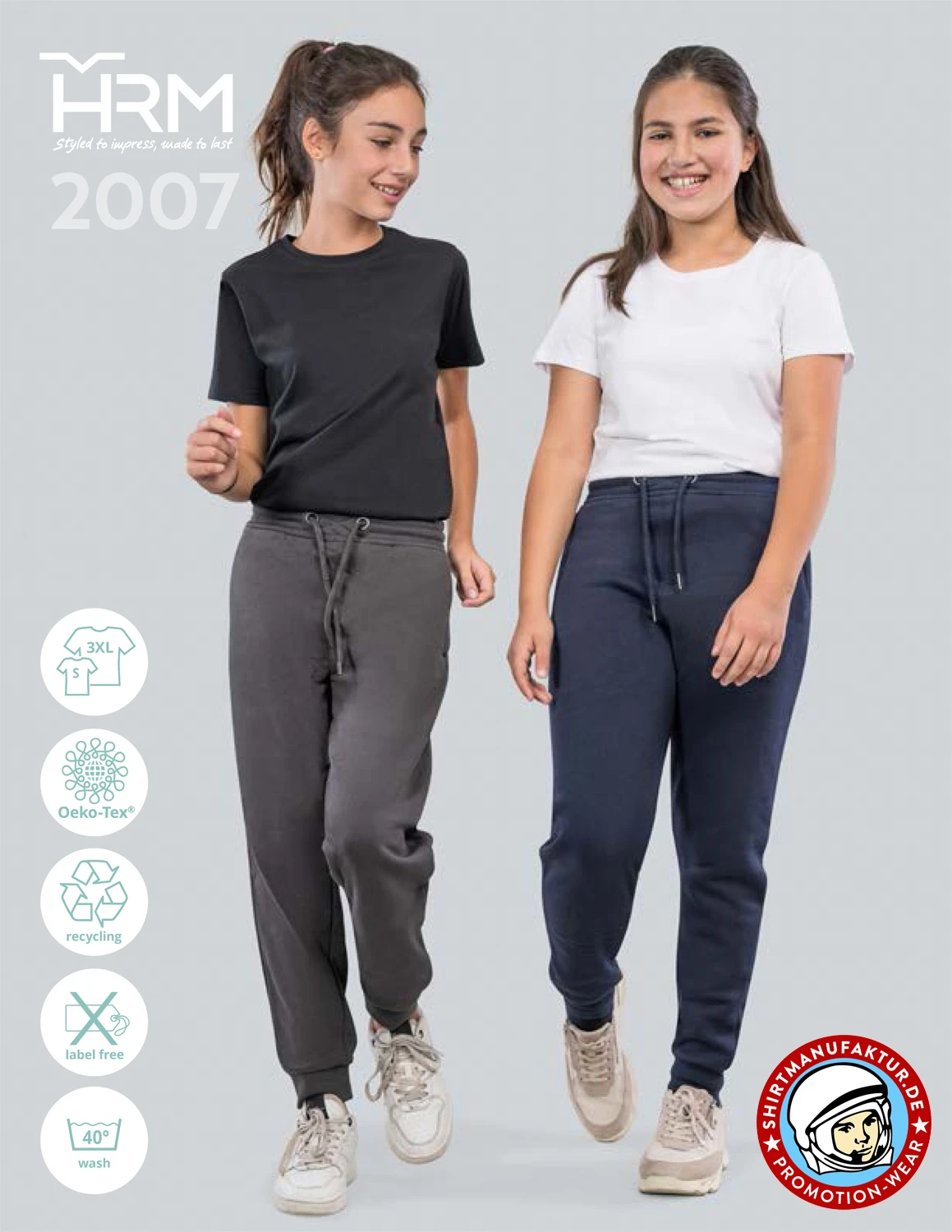 HRM Kids Premium Jogging Pants