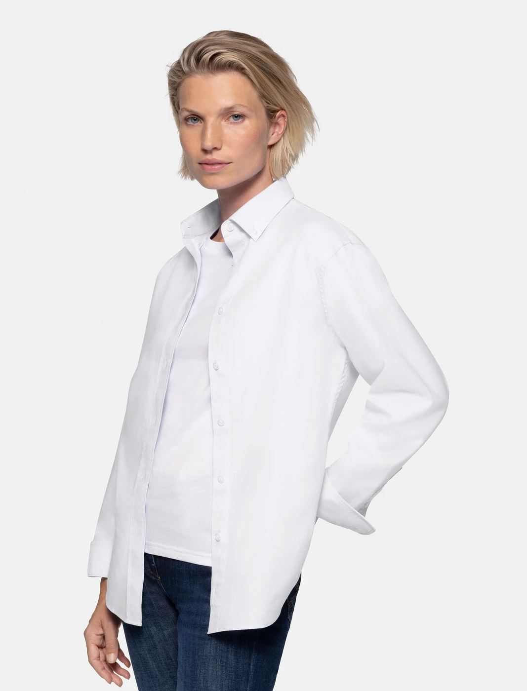Hakro Ladies Oxford Blouse