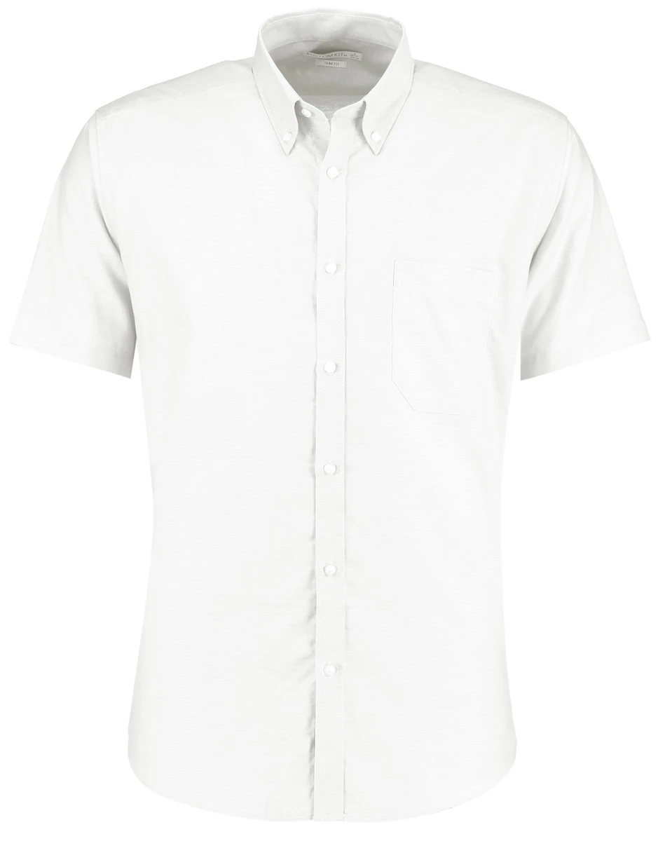 Kustom Kit Slim Fit Workwear Oxford Shirt