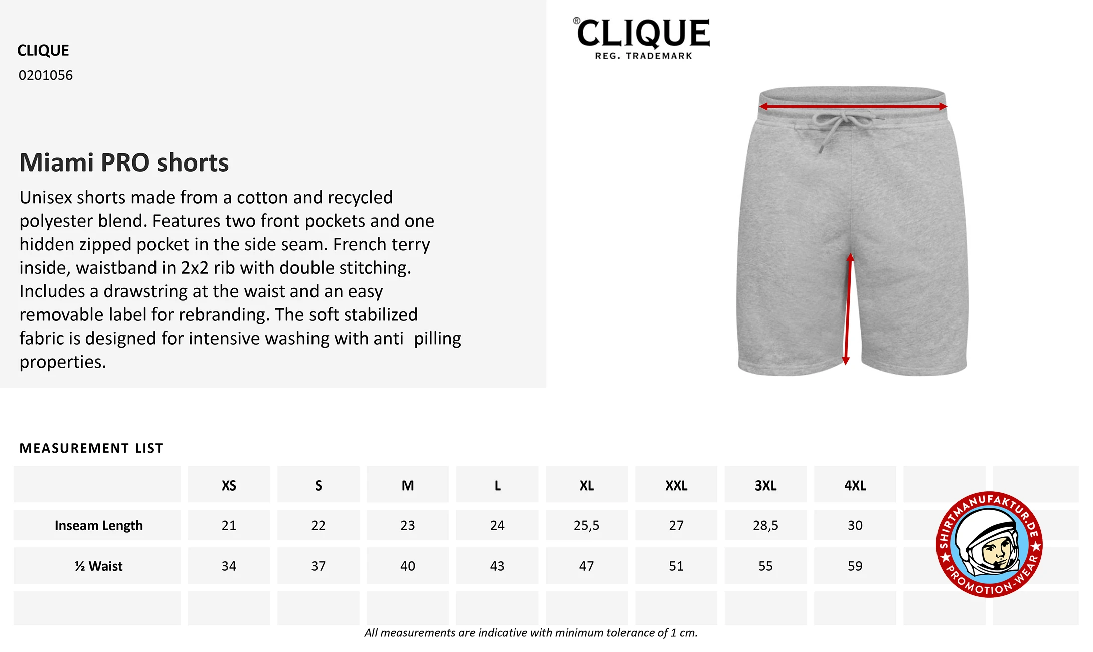 Clique Miami Pro Shorts