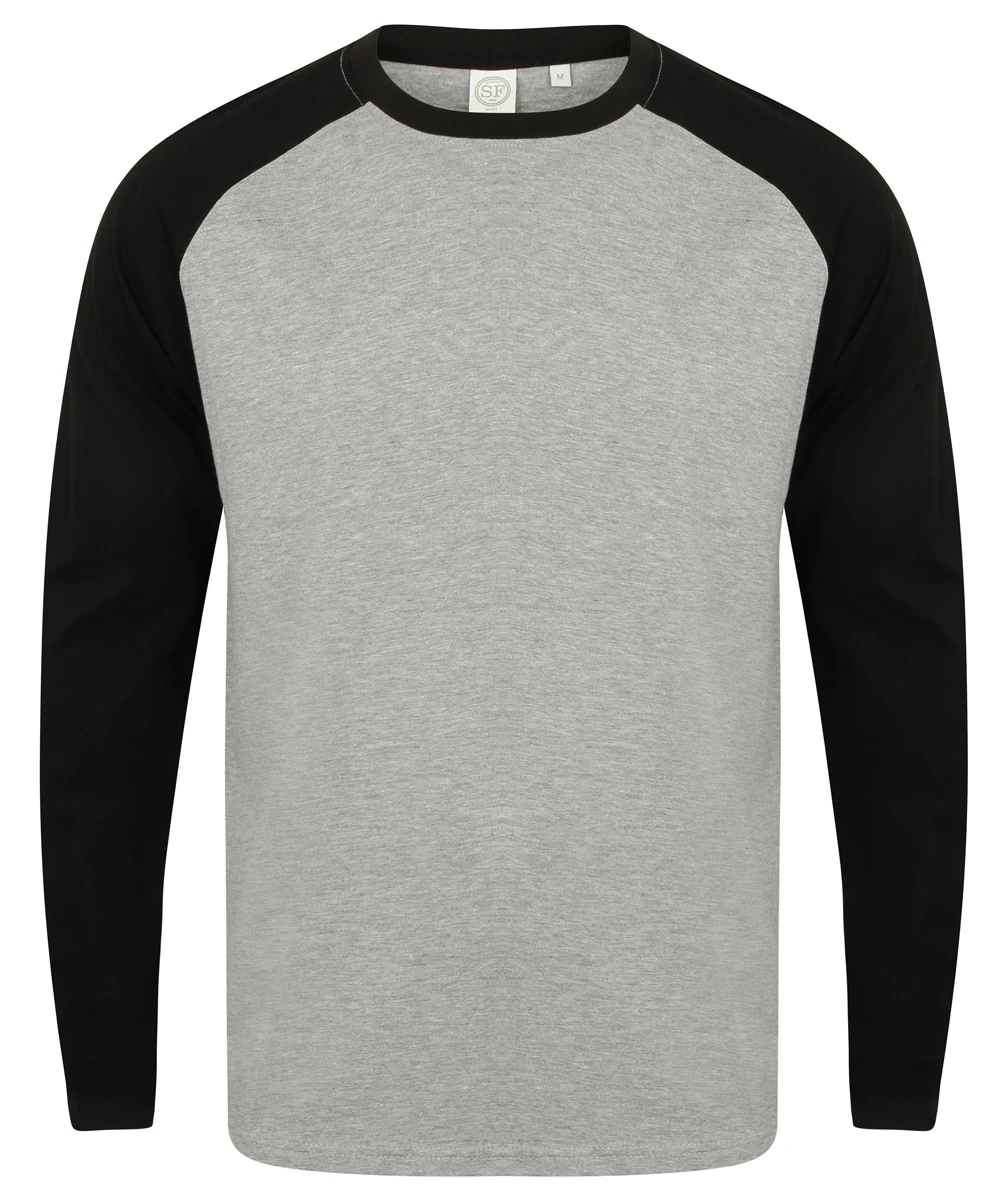 SkinniFit Long Sleeved Baseball T