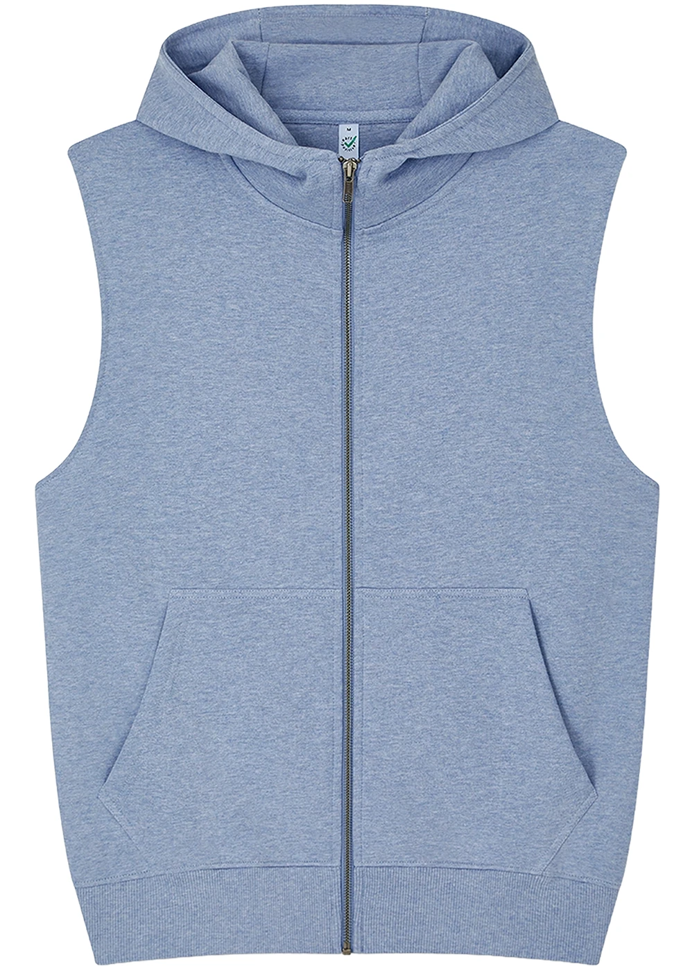 Earth Positive Sleeveless Full Zip Hoodie