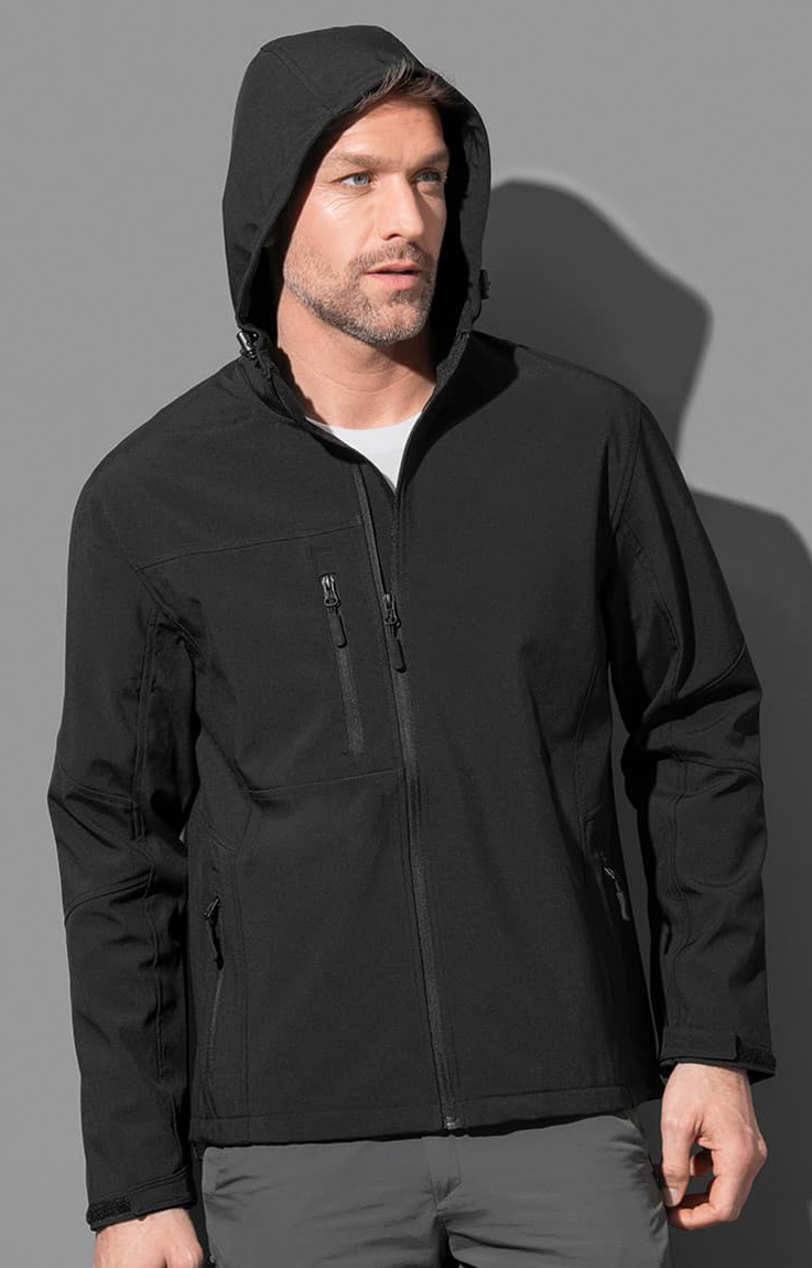 Stedman Softest Shell Hooded Jacket