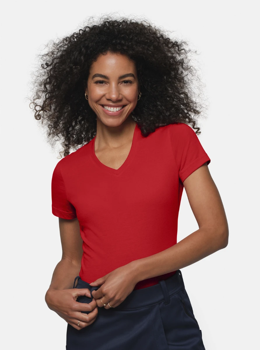 Hakro Ladies V-Shirt Mikralinar