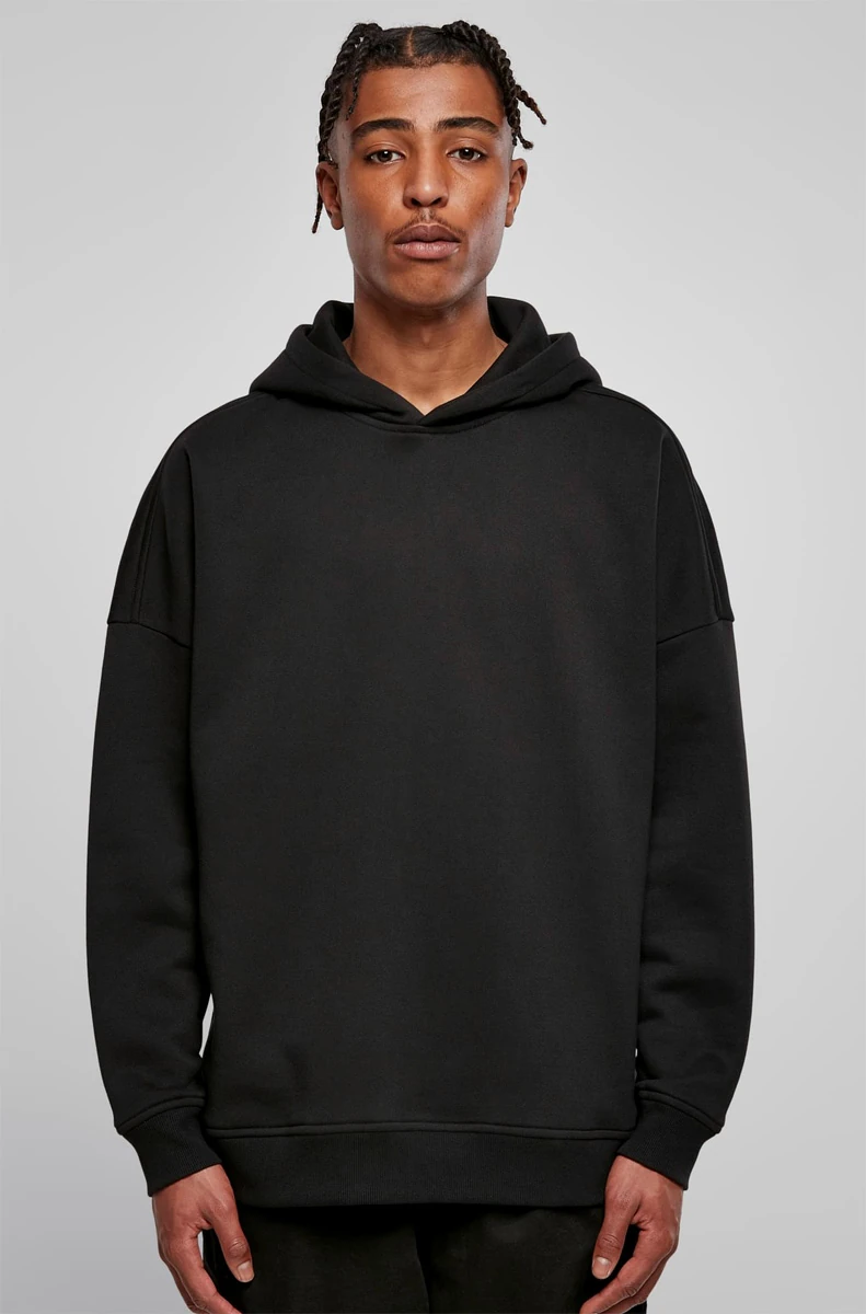 Build Your Brand Oversized Cut On Sleeve Hoody