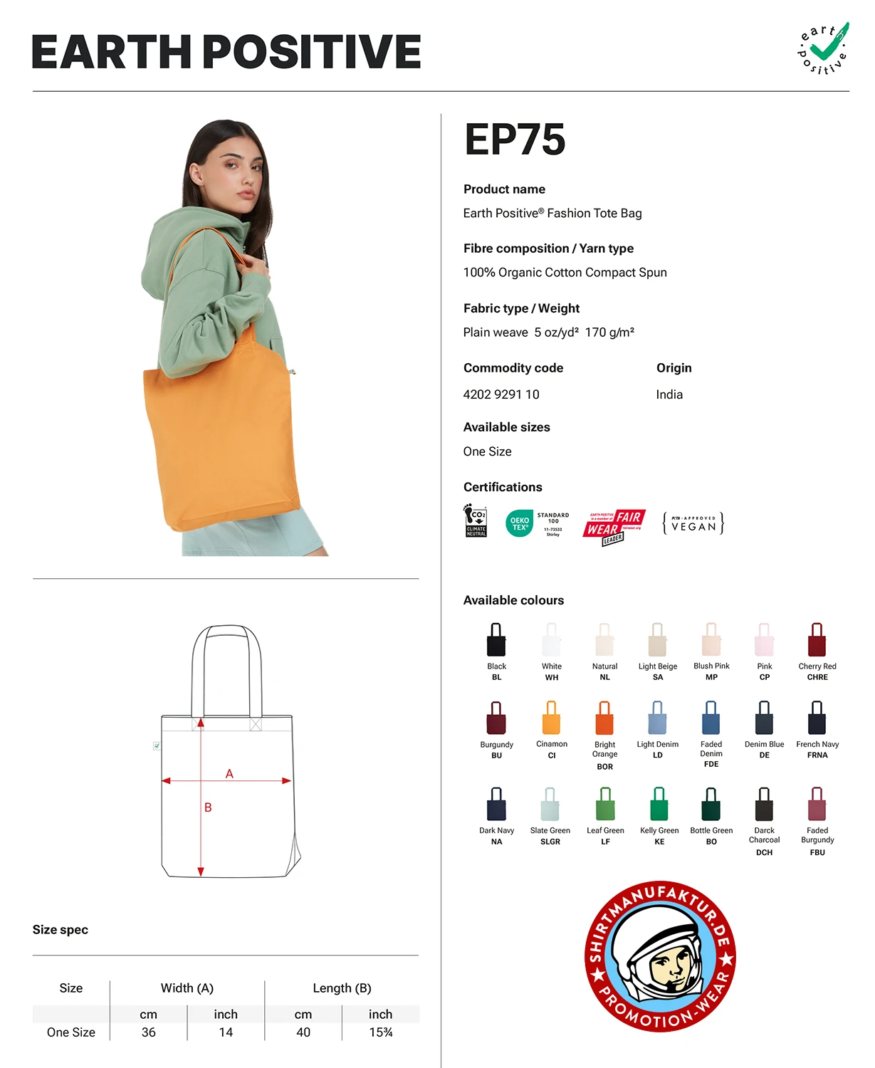 Earth Positive Fashion Bag