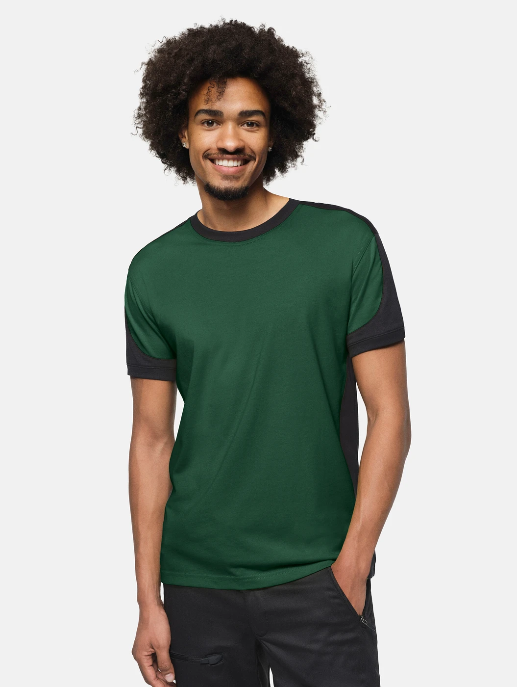 Hakro T-Shirt Contrast Mikralinar Eco