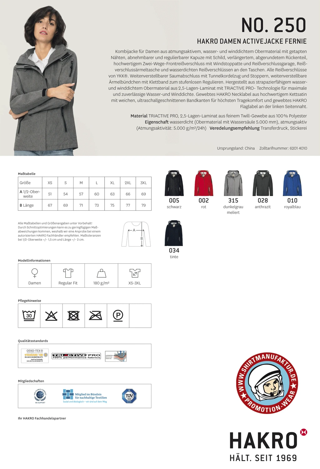 Hakro Ladies Active Jacket