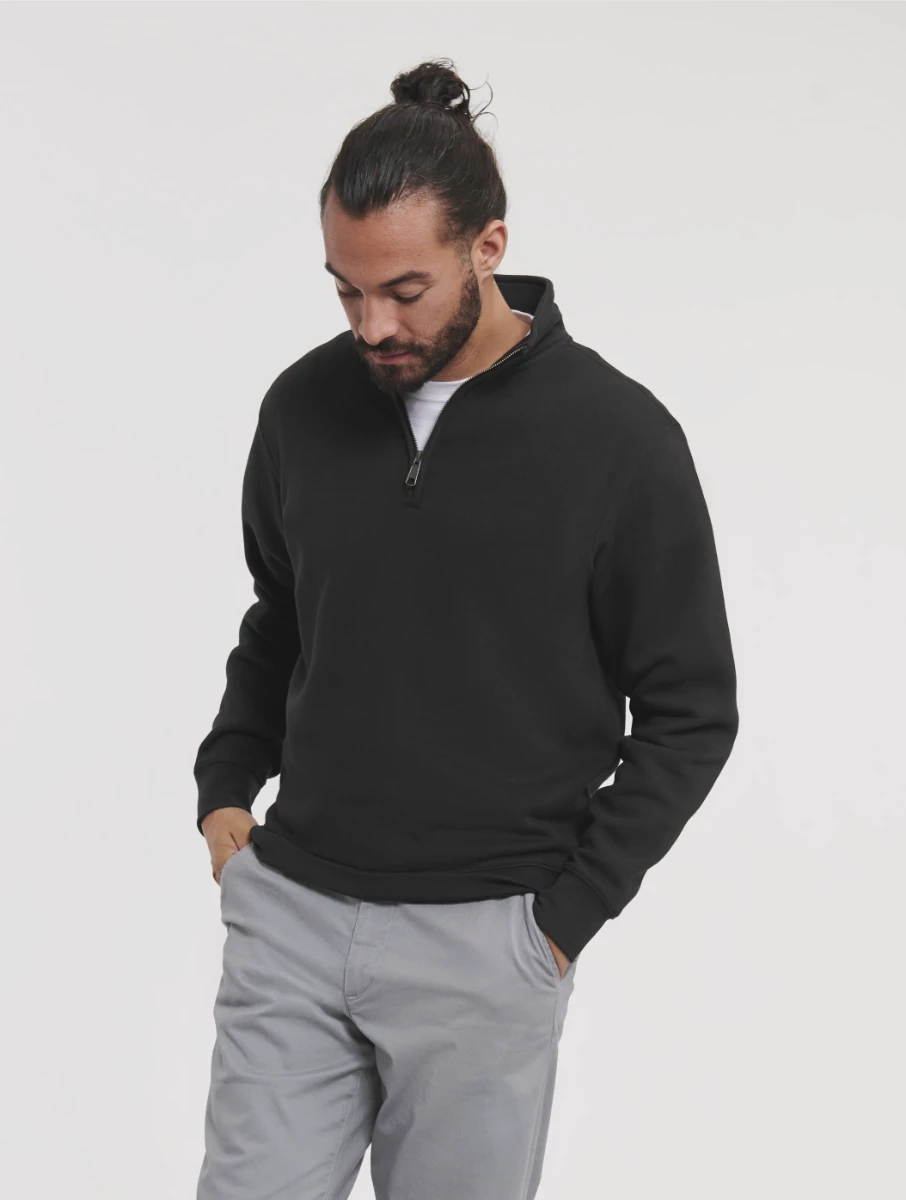 Russell Adults Authentic 1/4 Zip Sweat