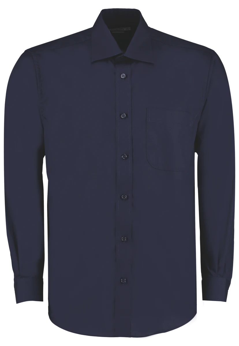 Kustom Kit Business Shirt Longsleeve