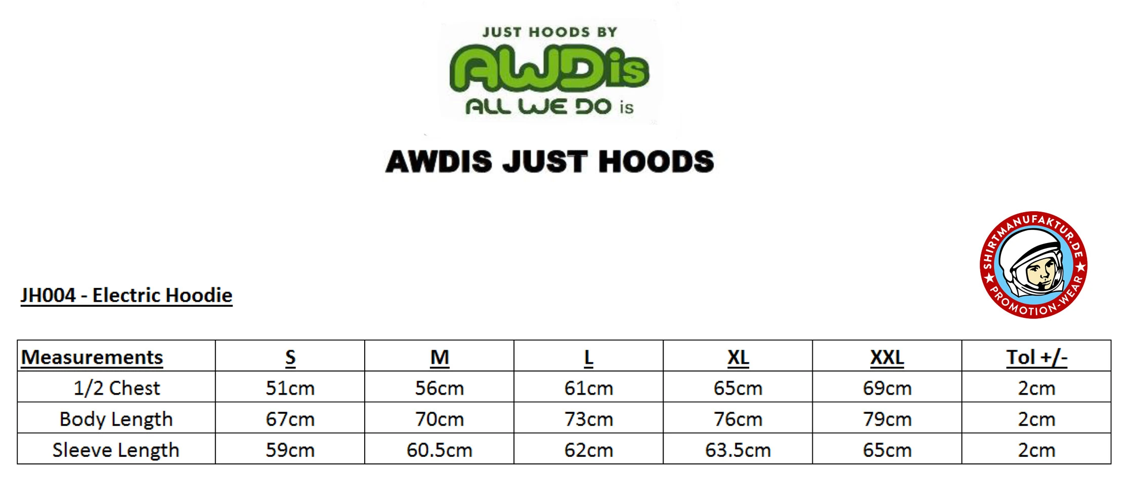 Just Hoods Electric Hoodie