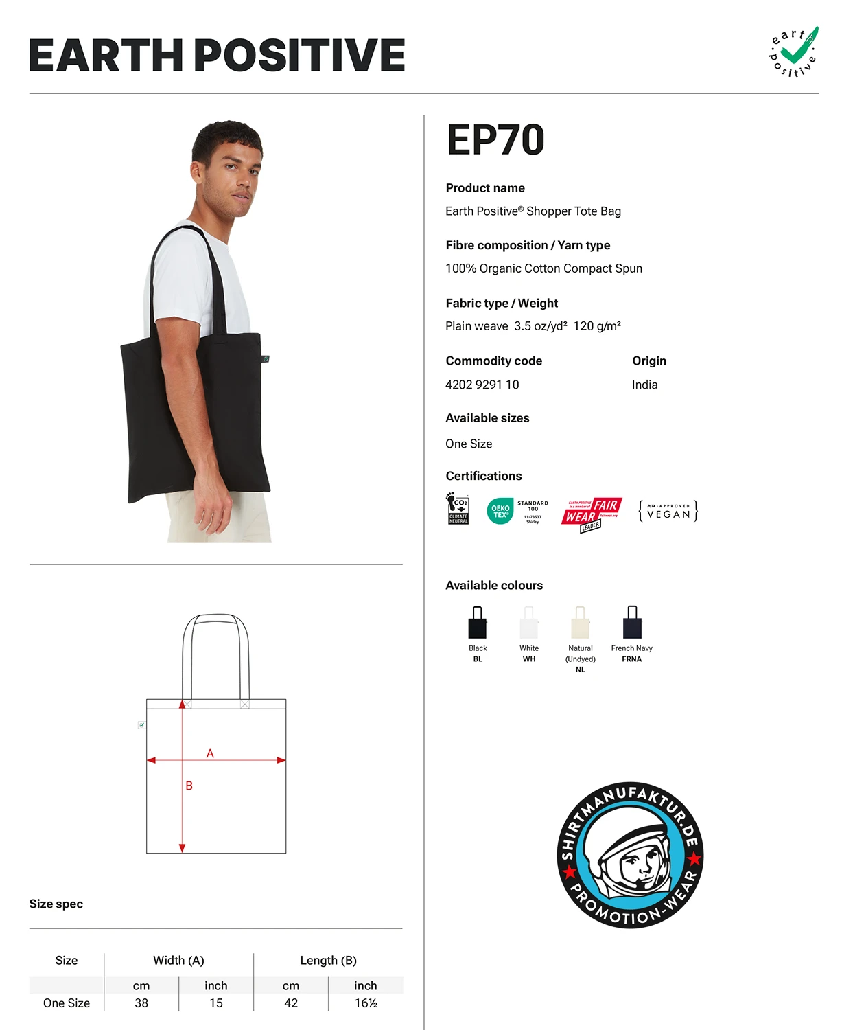 Earth Positive Shopping Bag