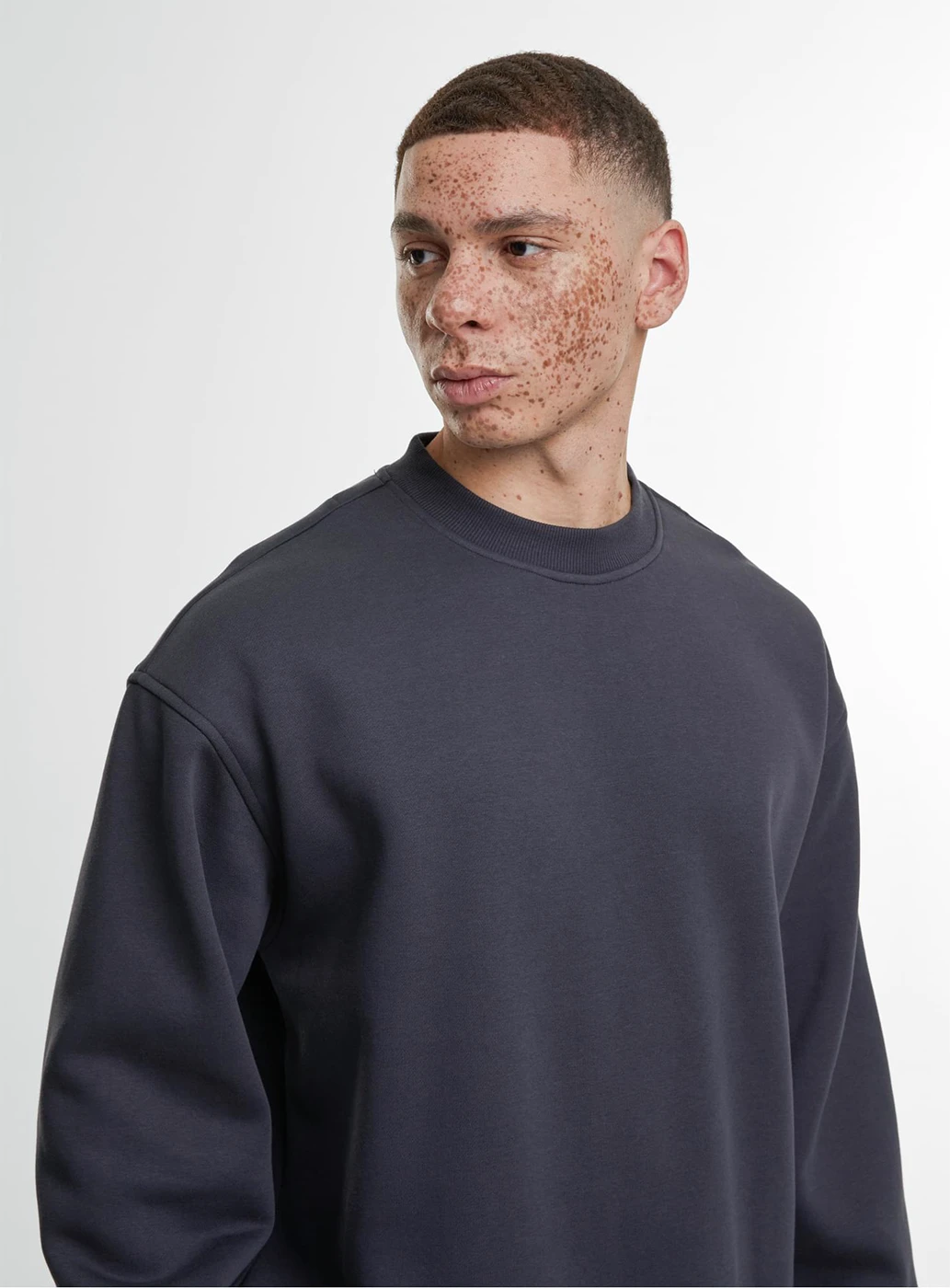 Build Your Brand Loose Fit Sweatshirt