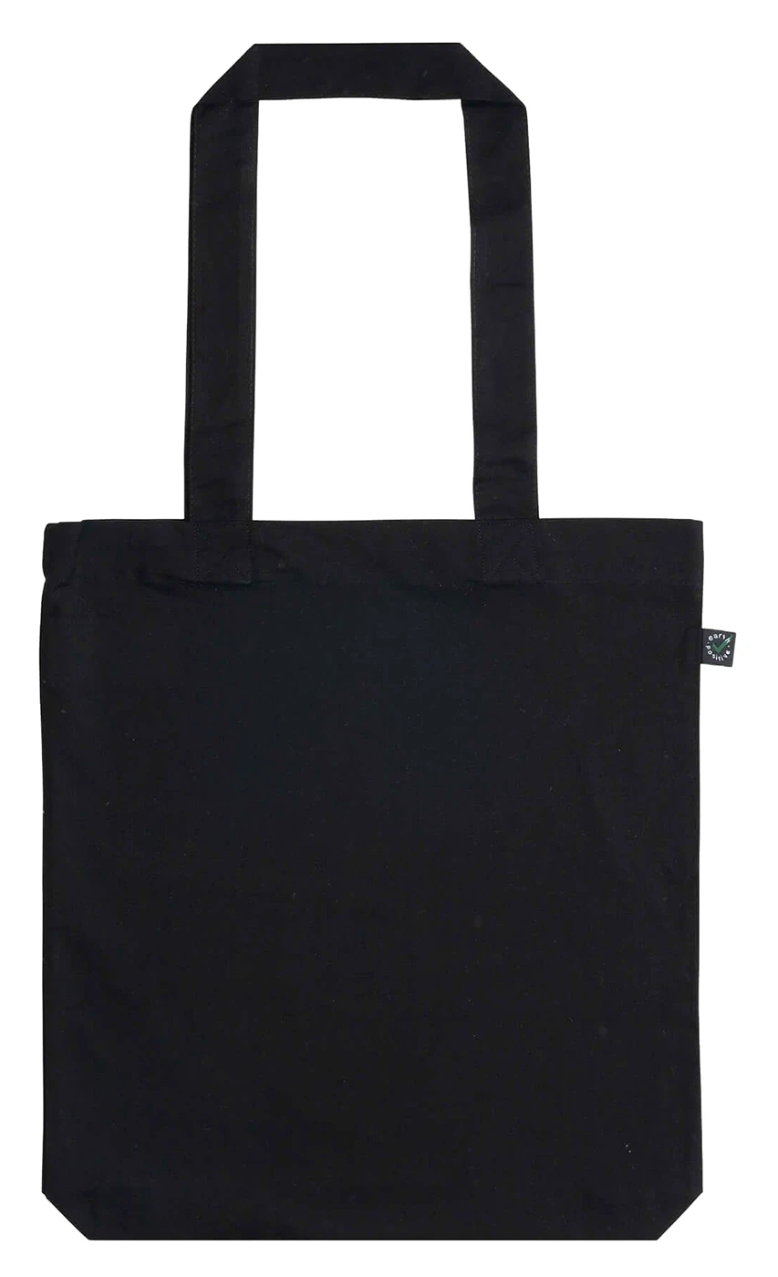 schwarze stofftasche, EP75, flatshot