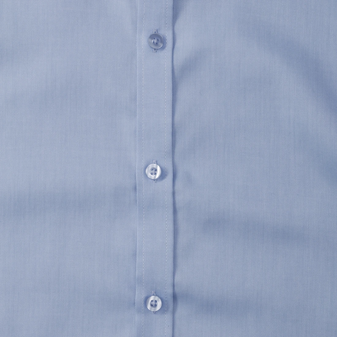 Russell Mens Longsleeve Herringbone Shirt