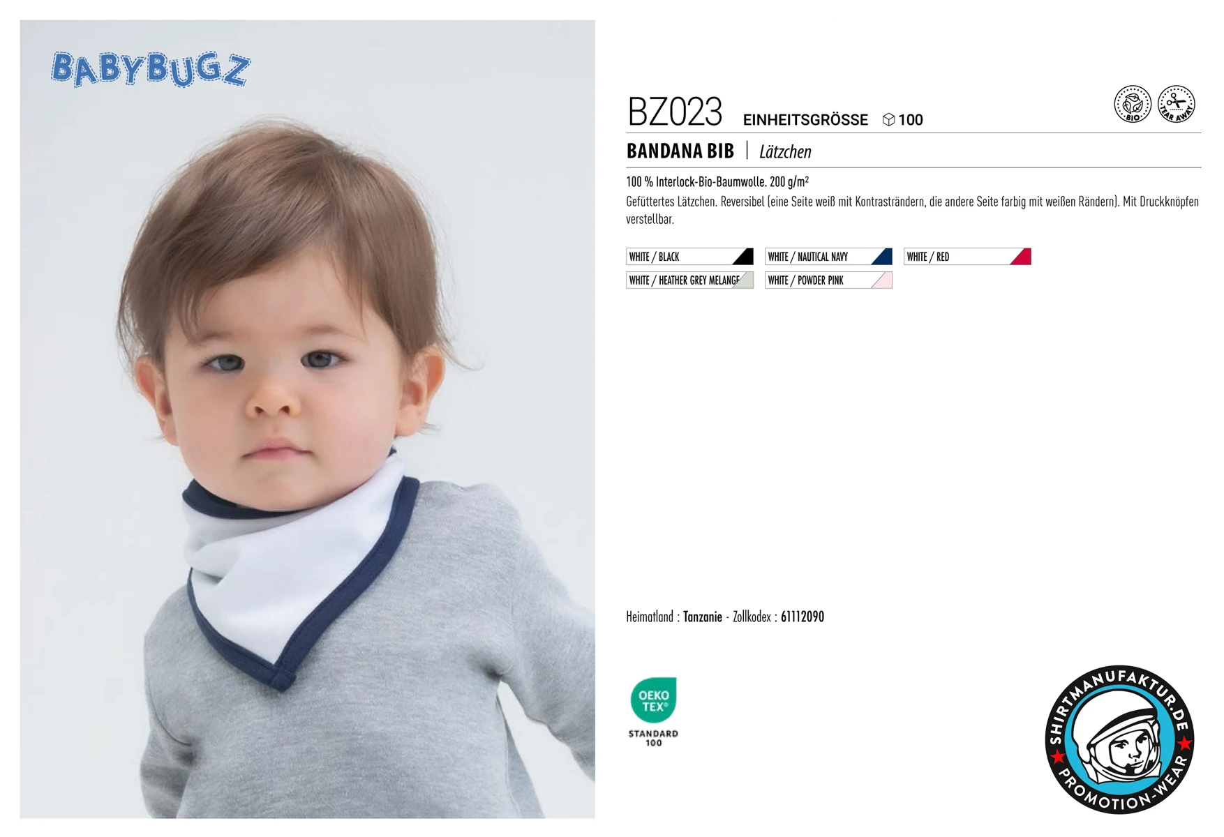 Babybugz Bandana Bib