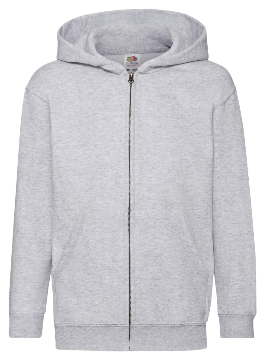 Fruit of the Loom Kids Classic Hooded Sweat Jacket
