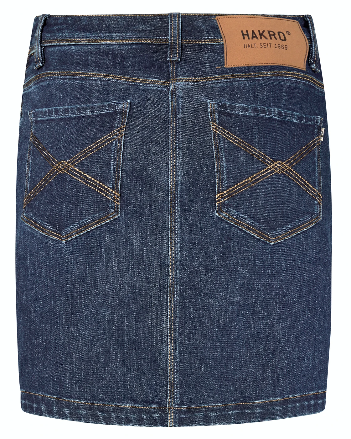 Hakro Ladies 5-Pocket-Jeansskort X-Stretch Eco Hakro Ladies 5-Pocket-Jeansskort X-Stretch Eco