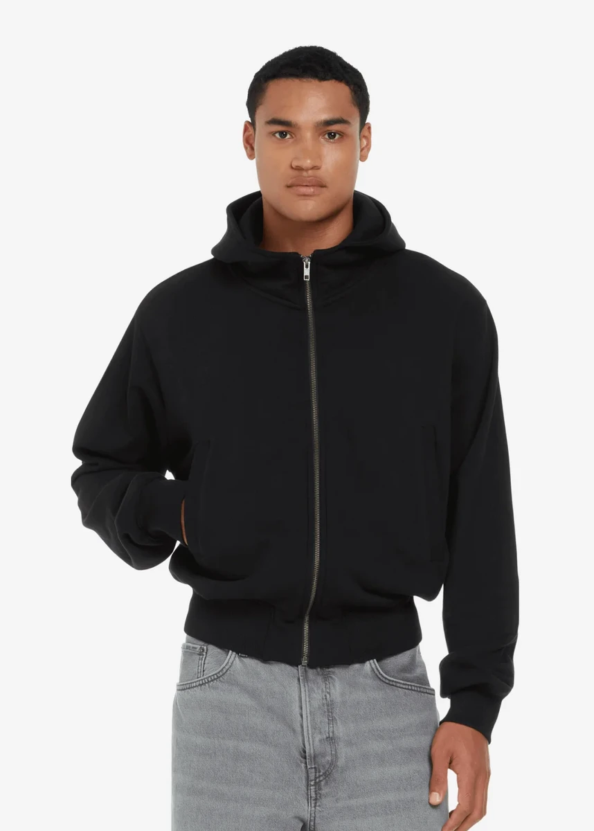 Earth Positive Bomber Jacket Hoodie