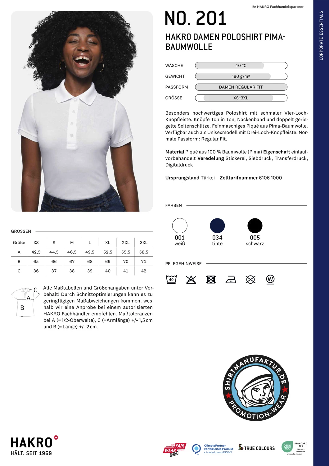 Hakro Ladies Polo Pima-Cotton