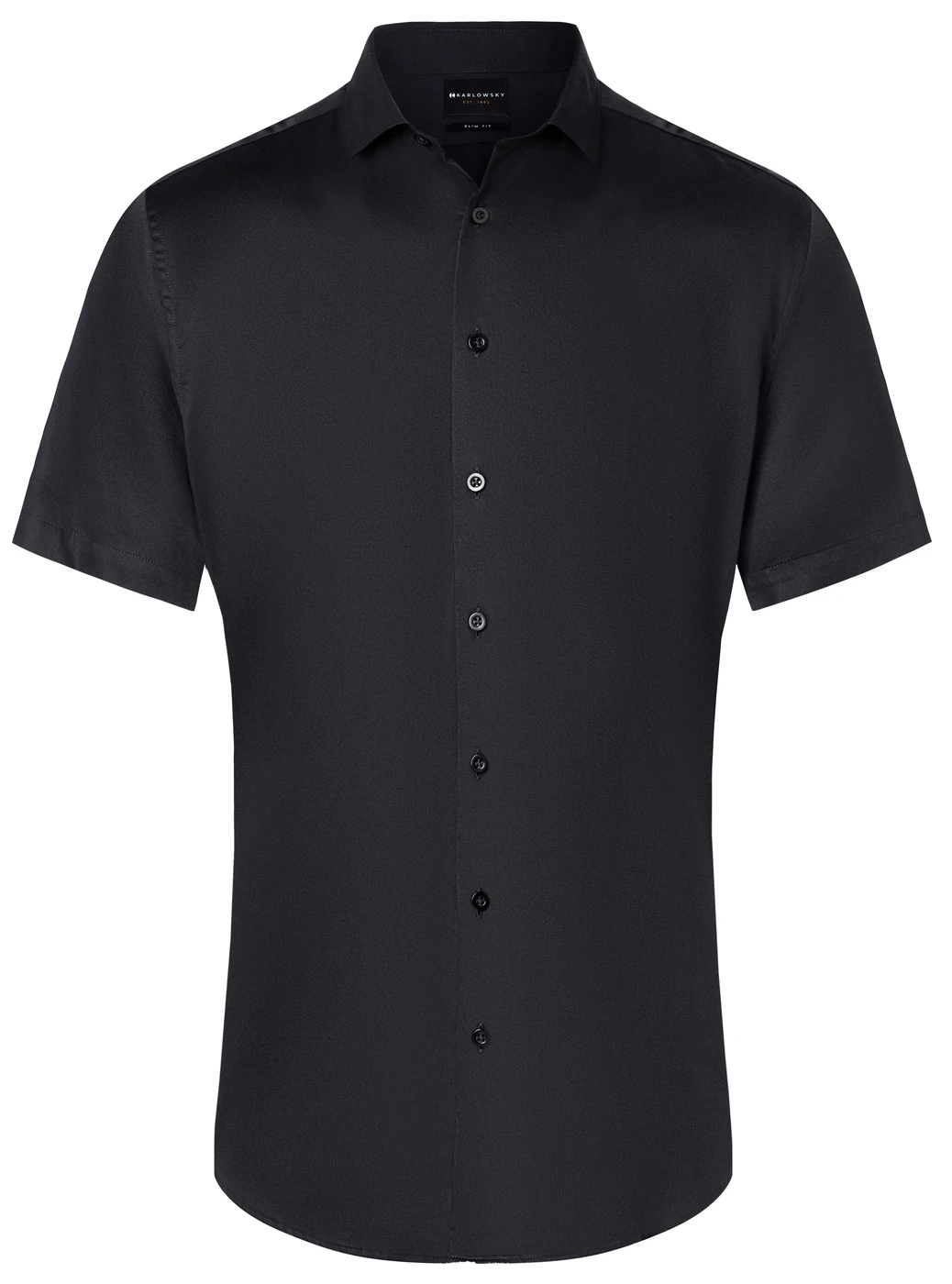 Karlowsky Kurzarm Herrenhemd Active-Stretch Slim-Fit