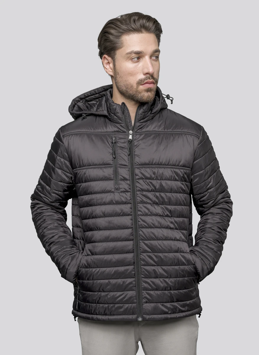 HRM Mens Premium Quilted Jacket