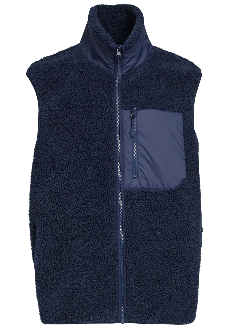 Build Your Brand Bonded Sherpa Vest Build Your Brand Bonded Sherpa Vest