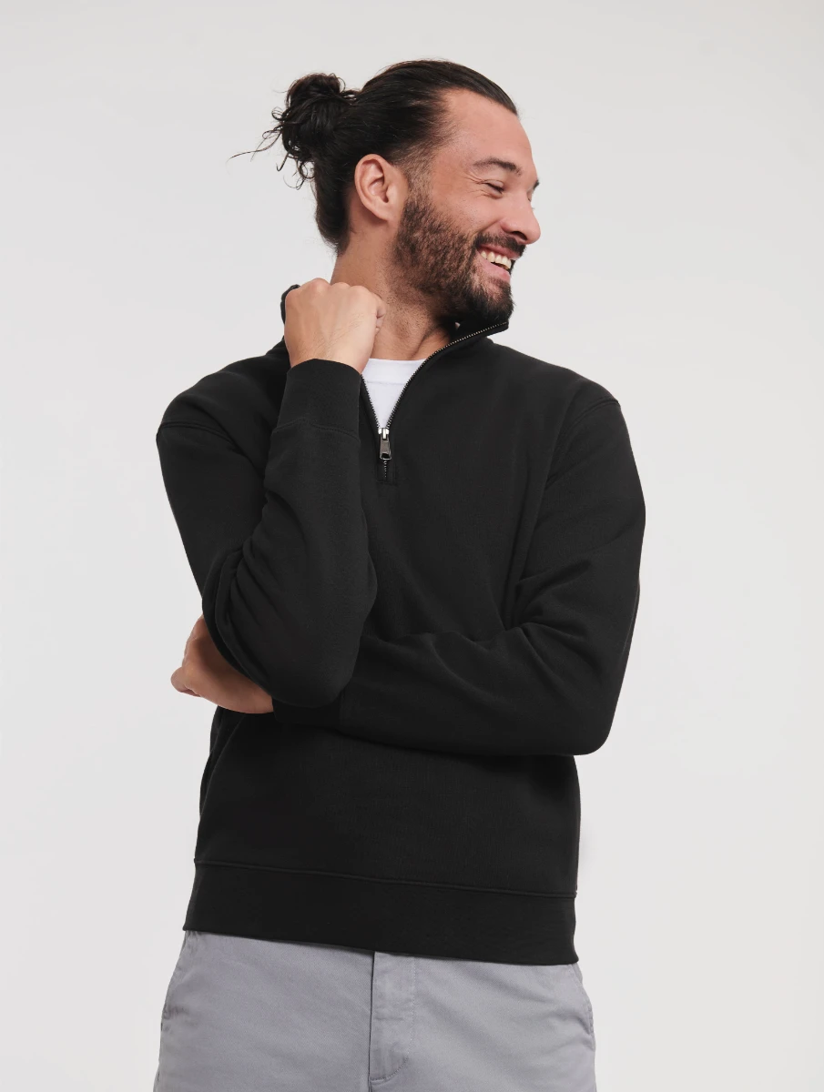 Russell Adults Authentic 1/4 Zip Sweat