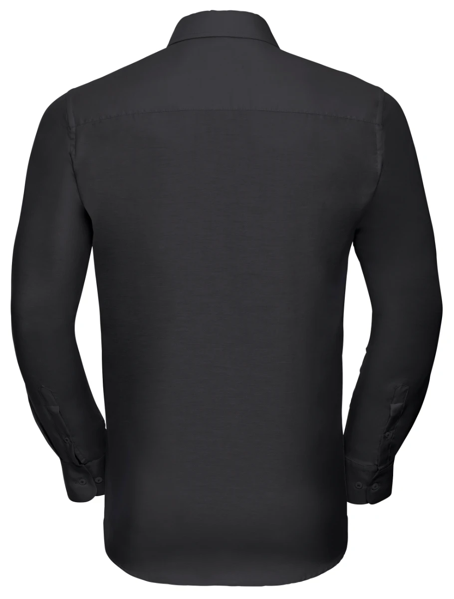 Russell Mens Longsleeve Tailored Oxford Shirt