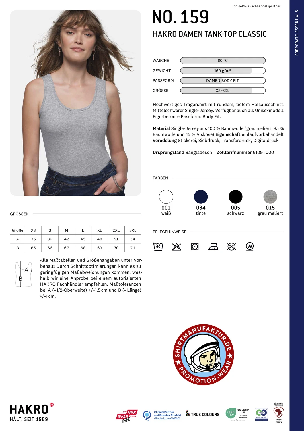 Hakro Ladies Tank Top Classic