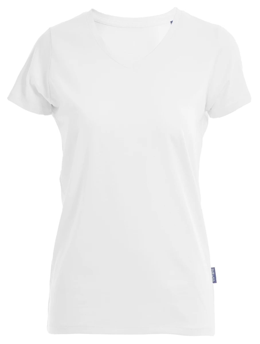 HRM Womens Luxury V-Neck Tee
