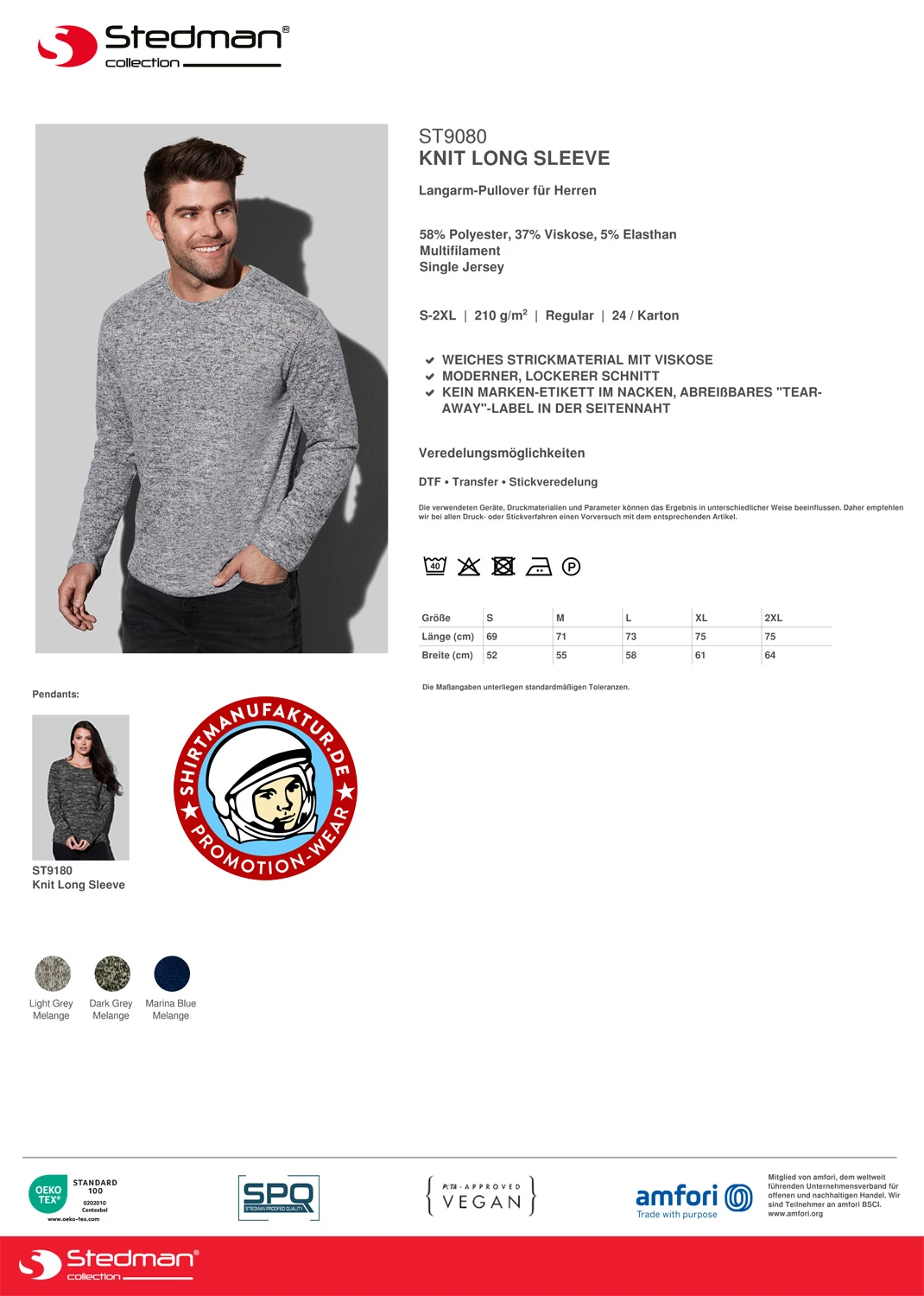 Stedman Knit Longsleeve