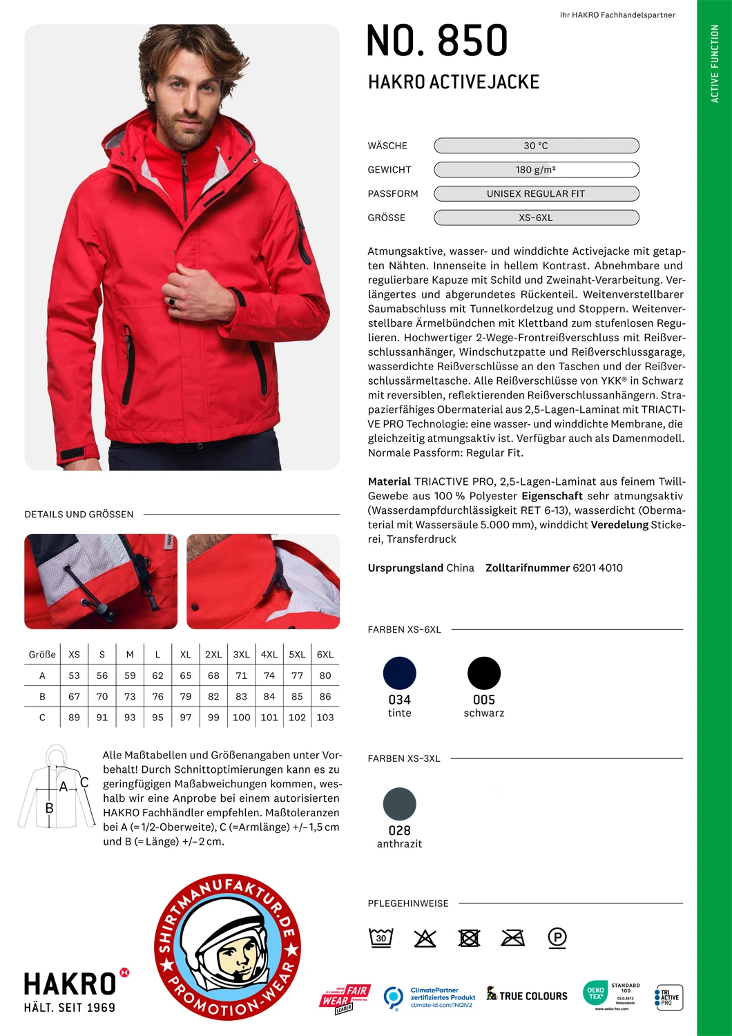 Hakro Active Jacket