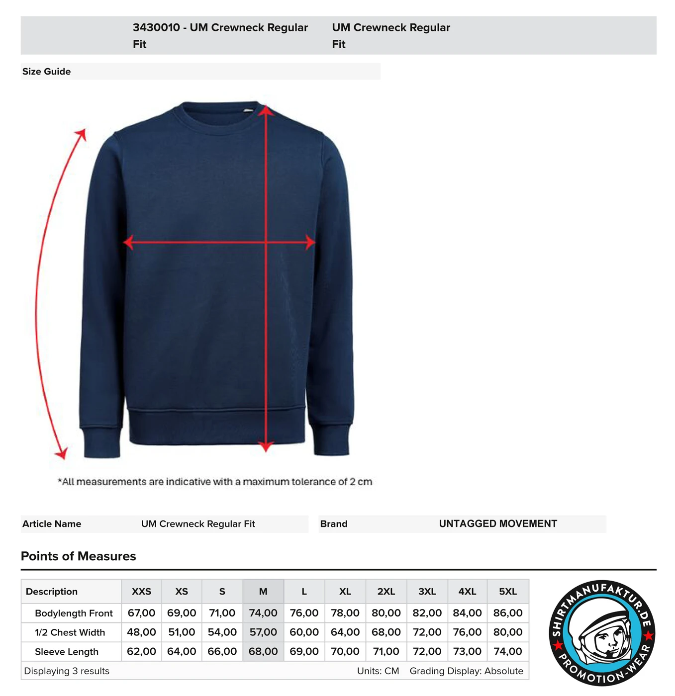 Untagged Movement Crewneck Regular Fit