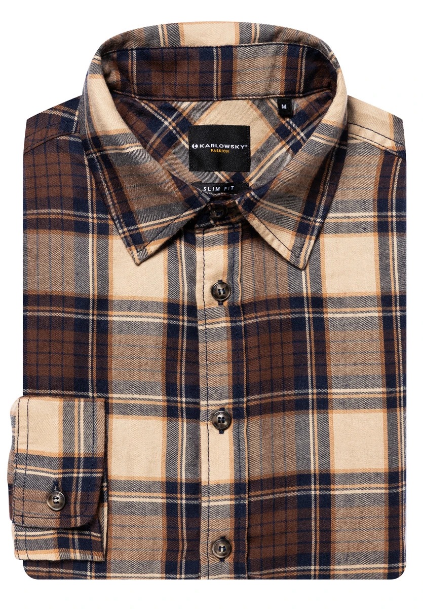 Karlowsky Herren Karohemd Urban-Trend