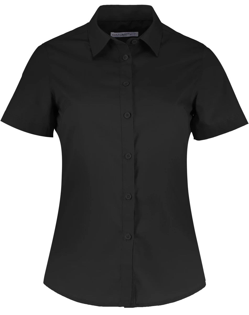 Kustom Kit Womens Poplin Blouse