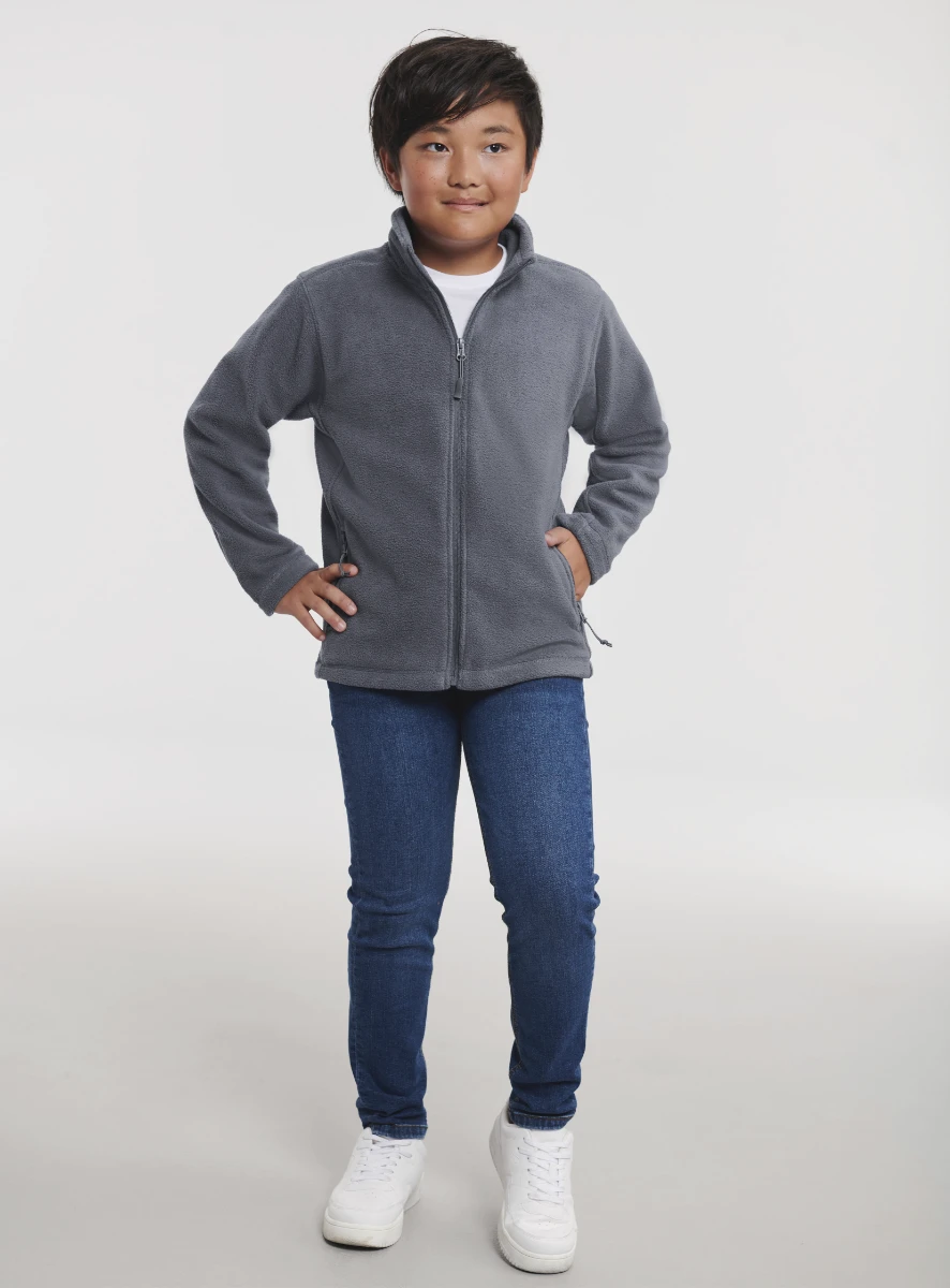 Russell Kids Full Zip Outdoor Fleece