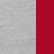 oxford grey / true red
