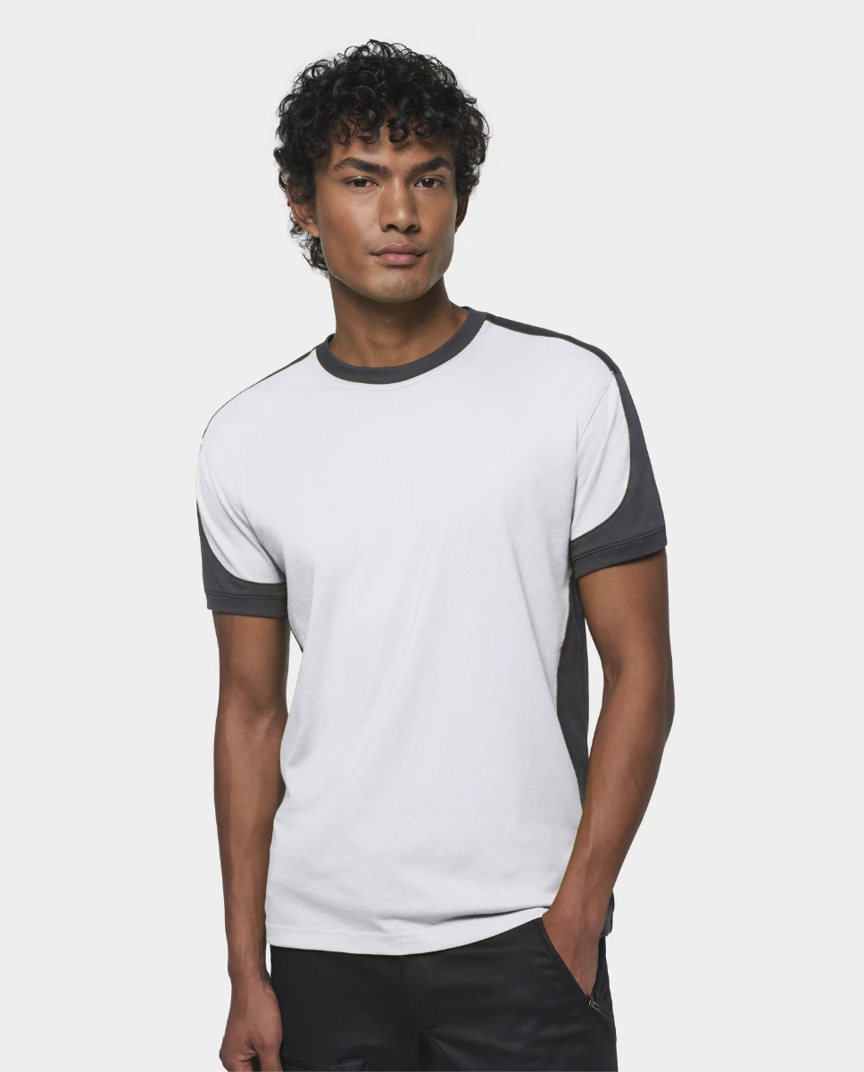 Hakro T-Shirt Contrast Mikralinar