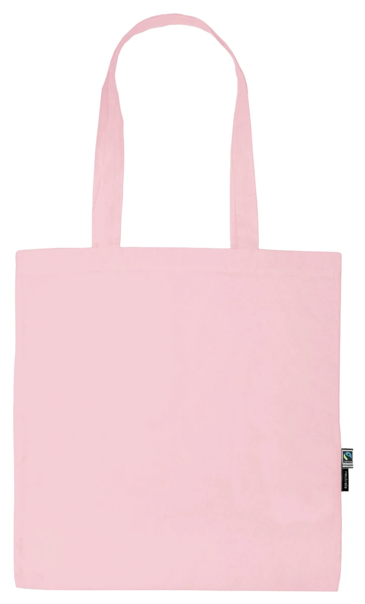 Neutral Shopping Bag With Long Handles
