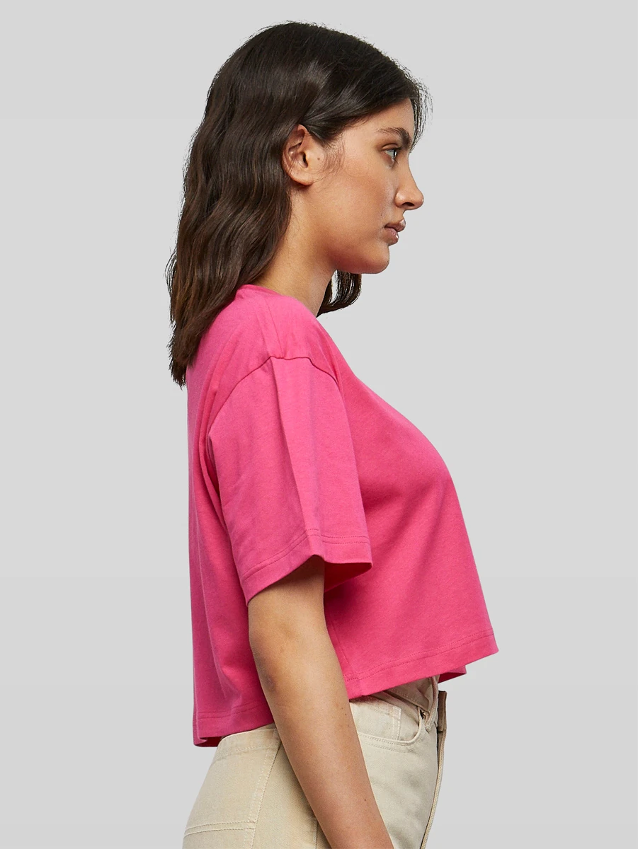 Build Your Brand Ladies Short Oversized Tee