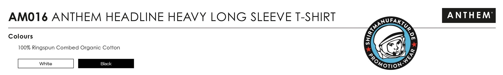 Anthem Headline Heavy Longsleeve