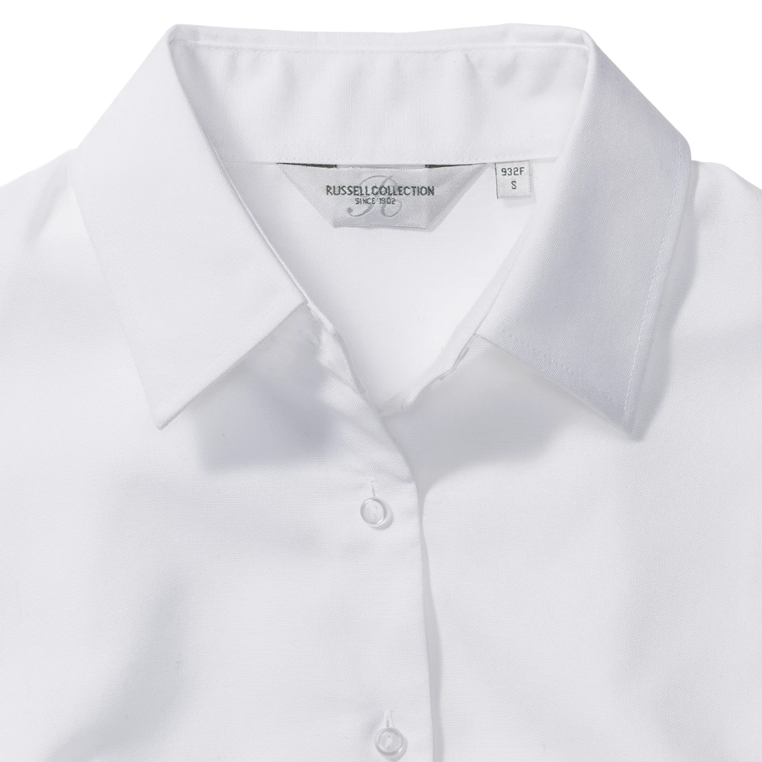 Russell Ladies Long Sleeve Tailored Oxford Blouse