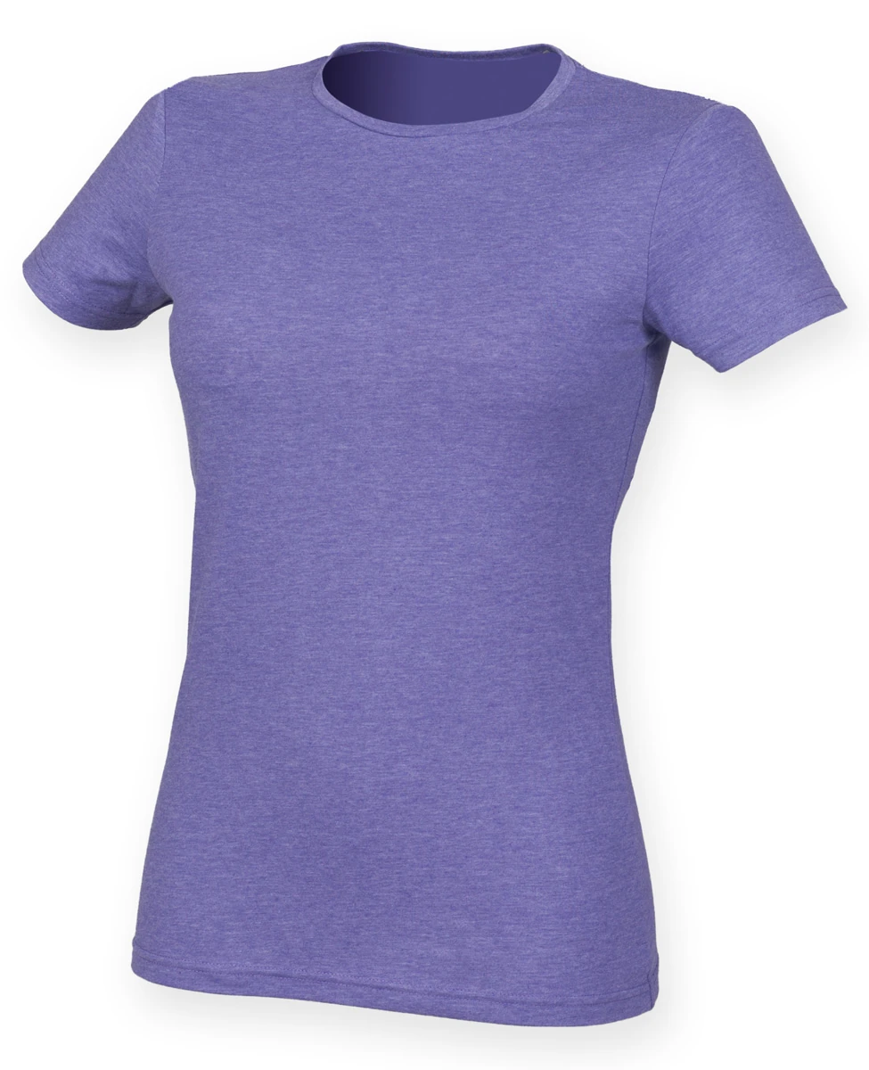 SkinniFit Womens Feel Good Stretch T