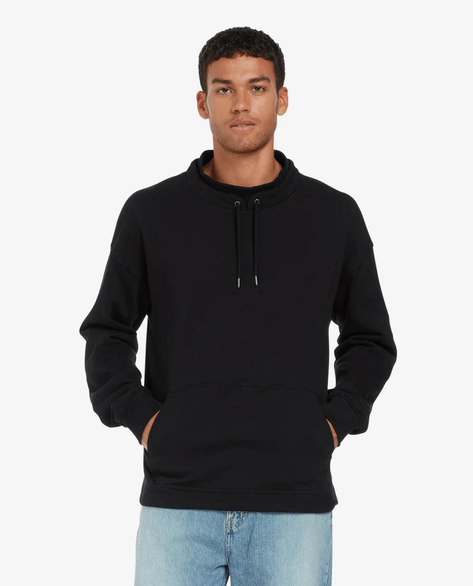 Earth Positive Mock Neck Sweatshirt
