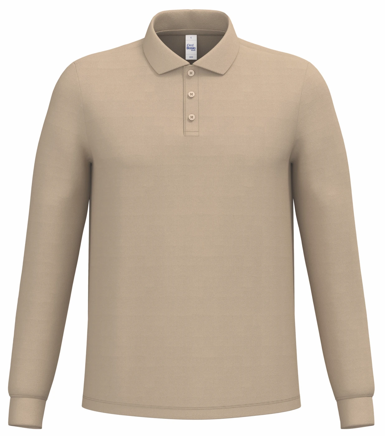 Ideal Basic Mens Longsleeve Piqué 180 Polo