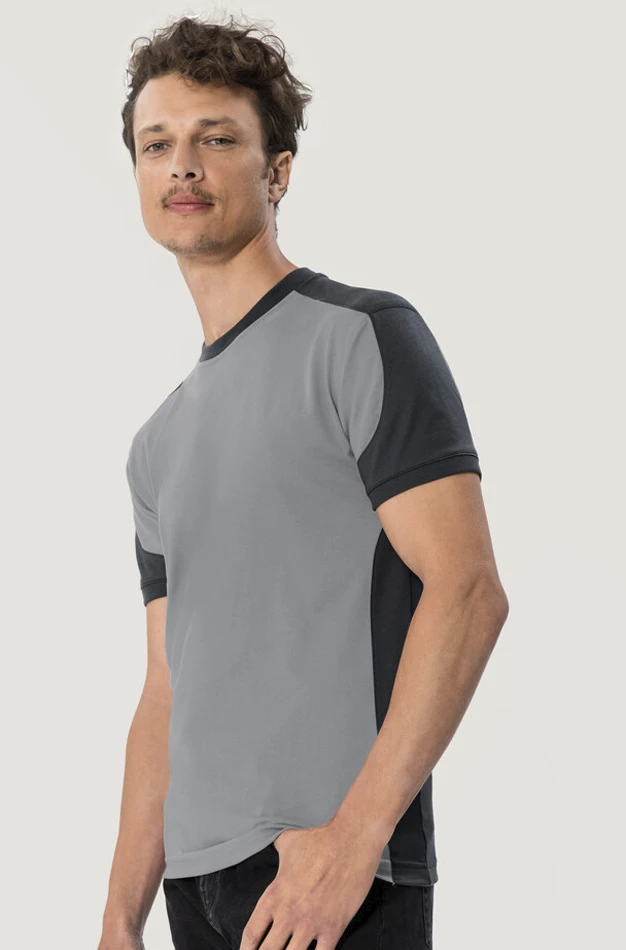 Hakro T-Shirt Contrast Mikralinar
