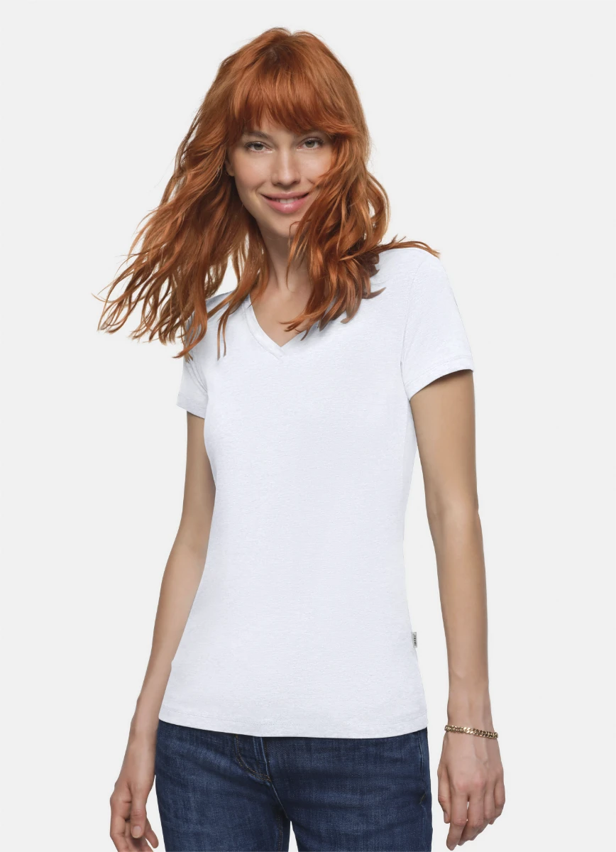 Hakro Ladies V-Shirt Stretch