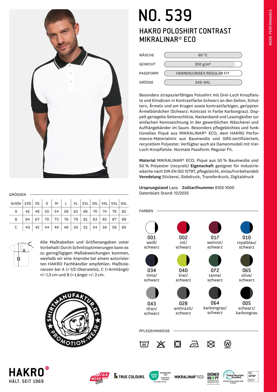 Hakro Polo Contrast Mikralinar Eco Hakro Polo Contrast Mikralinar Eco
